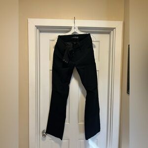 The Limited Exact Stretch Black Pants- 8